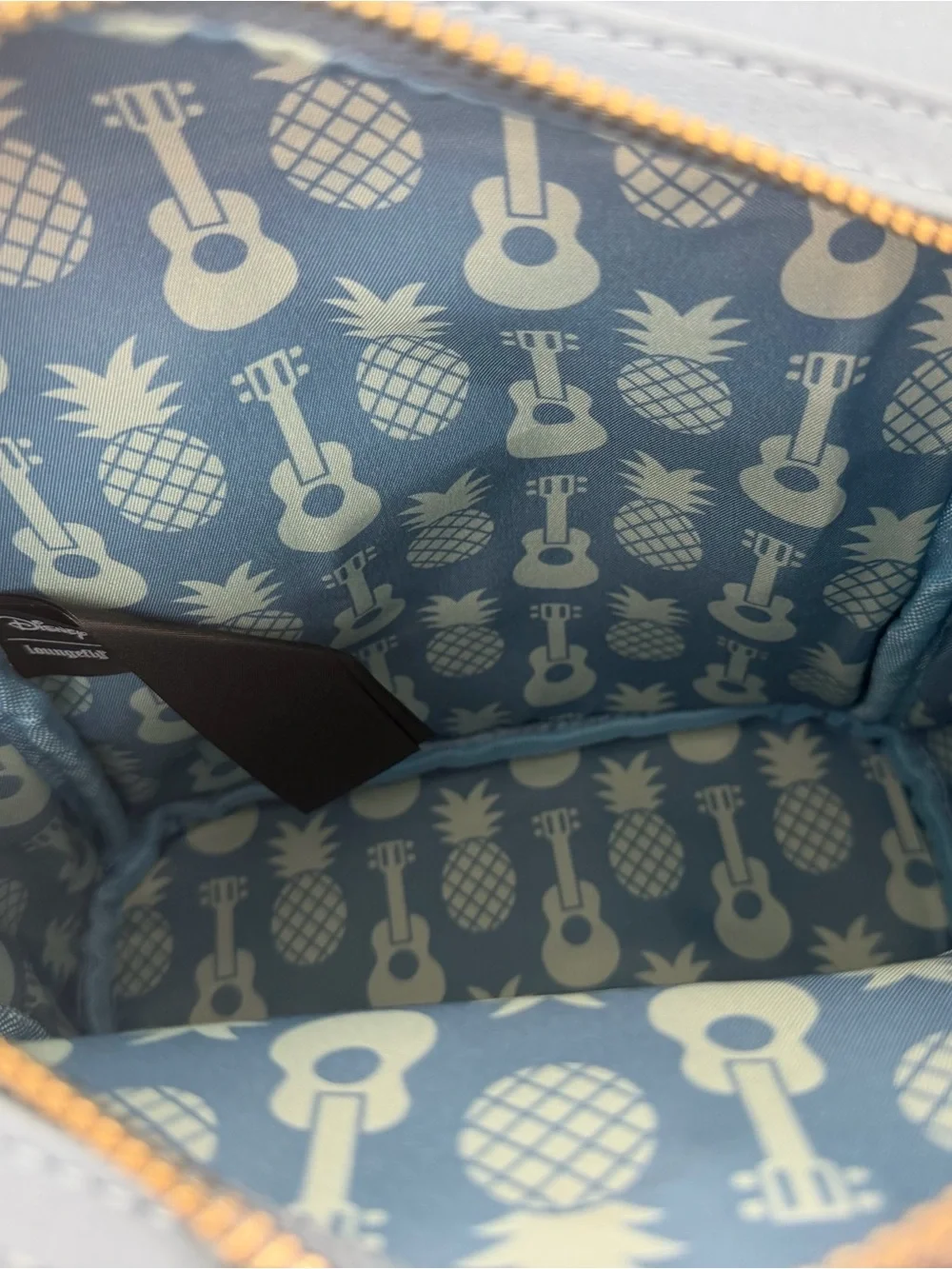 Loungefly x Disney Lilo & Stitch Blue Carácter Mini Backpack